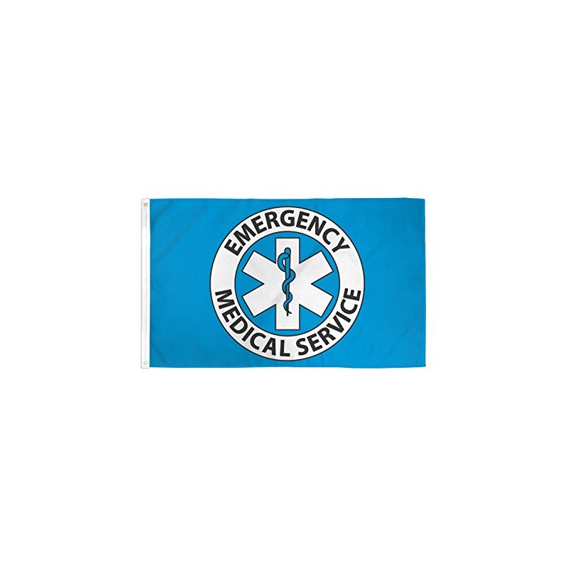 AZ FLAG Emergency Medical USA Service Flag 90 x 60
