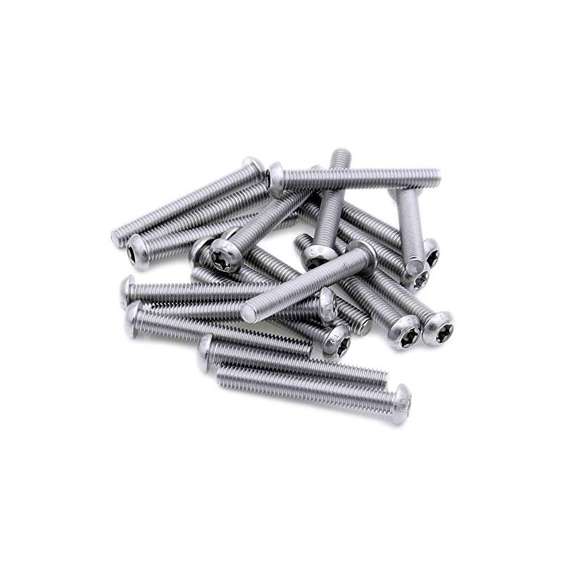 M3 (3mm x 22mm) TX Socket Button Machine Screw (Bolt)