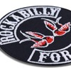 Rockability for Life Biker Patch for Sewing/Ironing | Rocker Iron-On