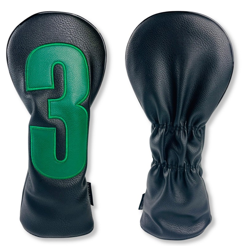 Golf Headcover, Stylish, Cool, Big Number Headcover, Prevents Counting Mistakes,