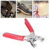 Grommet Hole Pliers Set, Multipurpose Eyelet Rivet Punch Pliers with