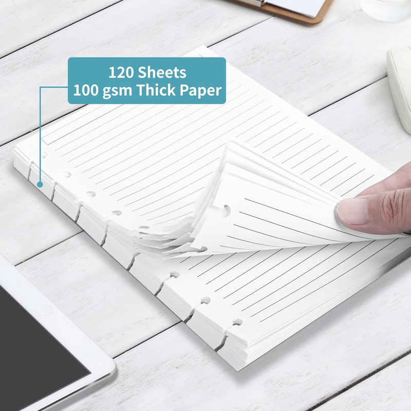 Discbound Refill Paper, Disc Paper Refill for Note-Taking System Discbound