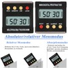 Mesee Digital LCD Protractor, Mini Digital Inclinometer Magnetic Base, Level
