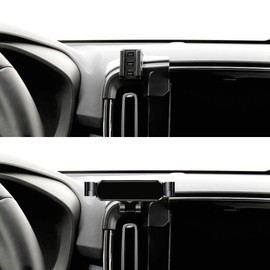 GXQKHFA handyhalterung Auto Compatible with 2018-2024 Volvo XC40 C40 handyhalter Accessories (for 2018-2024 XC40/C40)