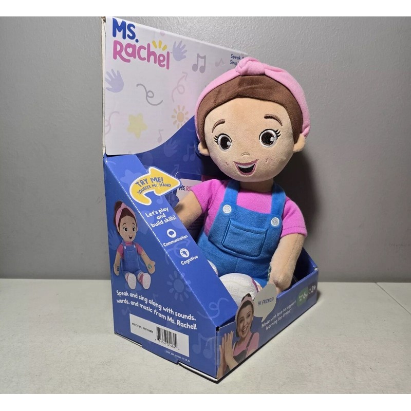 Ms. Rachel Speak & Sing Doll 16" Tall Interactive 20+