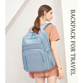 JIANYA Laptop Backpack for College Women Travel Backpack Big Student School Bag, Water Resistant Fits 15.6" Notebook