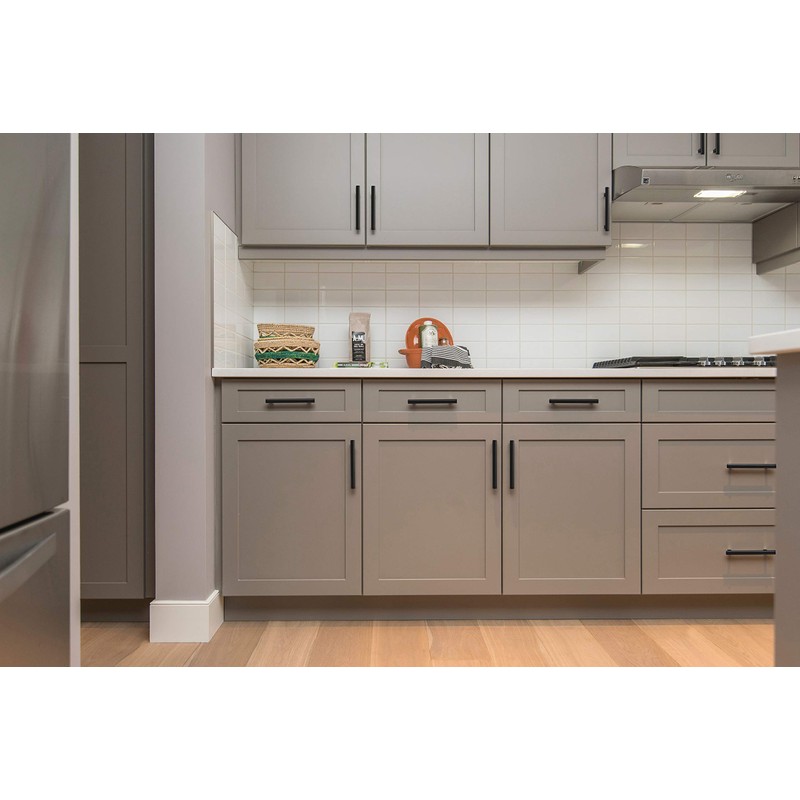 Ravinte 30 Pack | 7.38'' Cabinet Pulls Matte Black Stainless