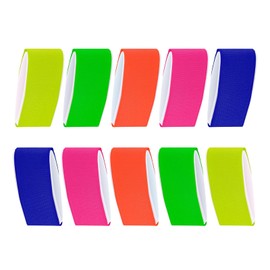 SUMMITDRAGON 10Pcs Ski Strap Fasteners Adjust Able Ski Wrap Tie Snowboard Fixing Strap Snowboard Fixed Tape Tie Rope Skis Fixing Belt Snowboard Binding Strap