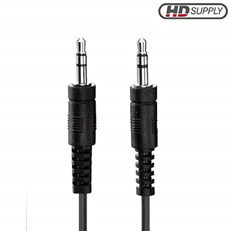 HDSupply AC010-030 Audio Stereo Connection Cable 3.5 mm Male to