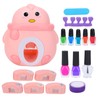 Children Nail Art Machine Kit Children Girl Nail Art Polish