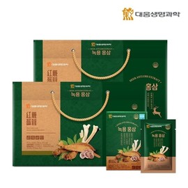Daewoong BioScience 대웅생명과학 녹용홍삼(70mlX30포) 2세트 Daewong Life Science Deer Antler Red Ginseng (70mlX30 packets) 2 sets