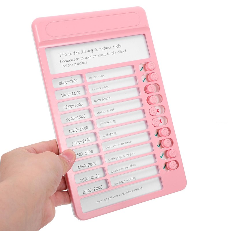 Operitacx 1set Reminder Chart for Boys and Girls Multi-functional Chores