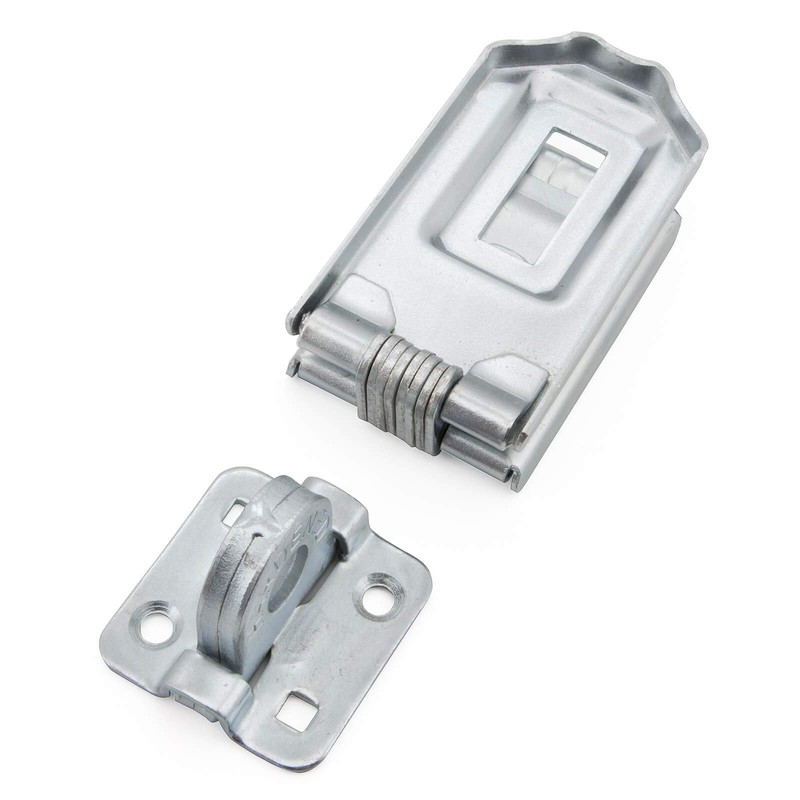 Safety Hasp for Padlock Large Stainless Steel Galvanised Double Joint
