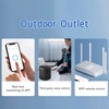 Outdoor Outlet WIFI IP66 Waterproof Socket With Timer for Patio