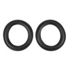 Speaker Rubber Edge, Pack of 2 6 Inch/156 mm Perforated