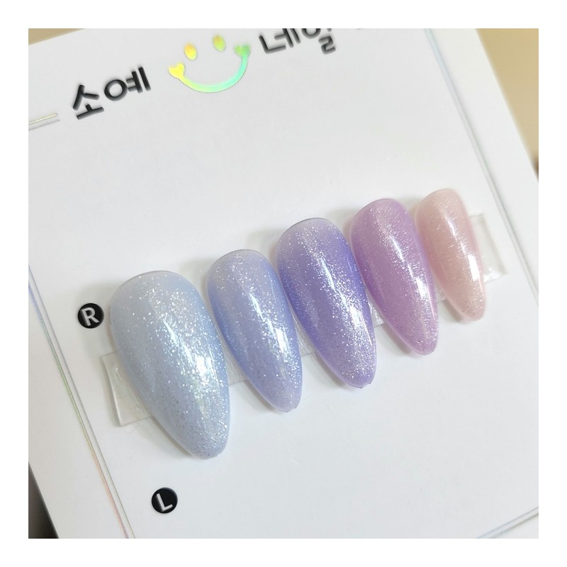 ✨Shine Topping Butterfly Handmade Nail Tip - Petite Square /