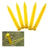 24pcs Plastic Tent Pegs Durable Spike Hook Awning Camping Caravan