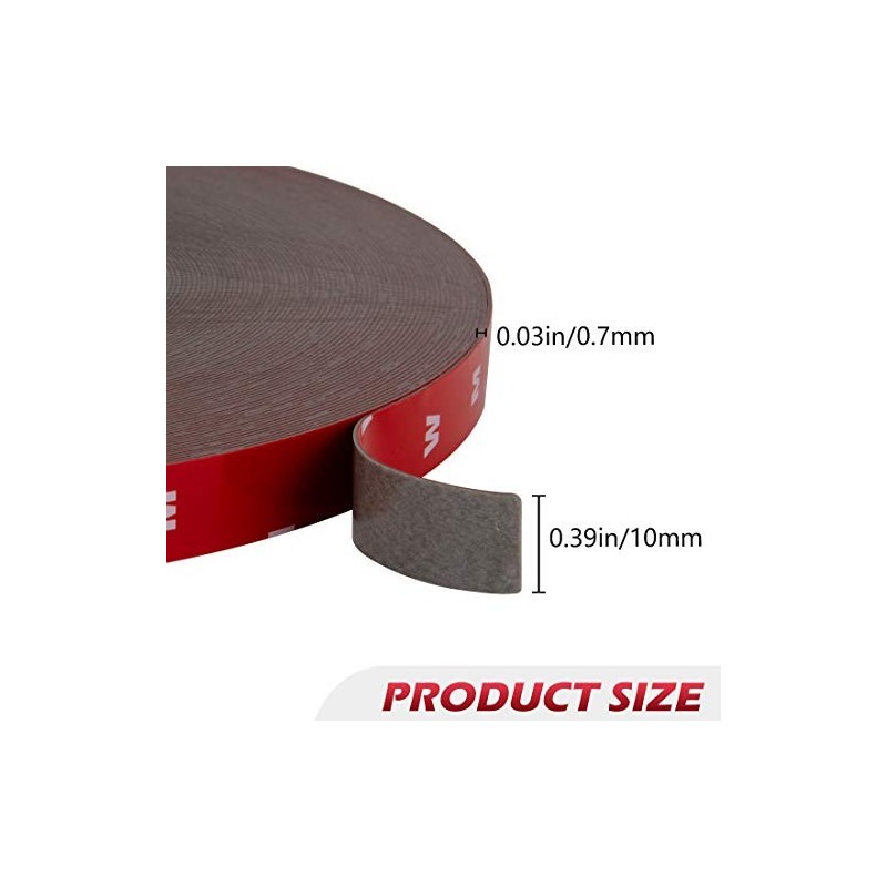 Cloudbuyer 108 Ft Double Sided Mounting Tape Heavy Duty, Waterproof