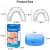 8Pcs Moldable Mouth Guard for Bruxism, Anti Snore Mouthguard for
