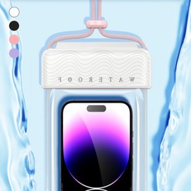 Water Park Swimming Smartphone Waterproof Pouch (Cover Type) 04 Cover Waterproof Pouch - Purple 2ea