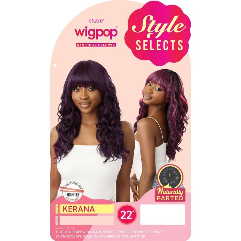 Outre Wigpop - Style Selects - Kerana (DARK BROWN 2)