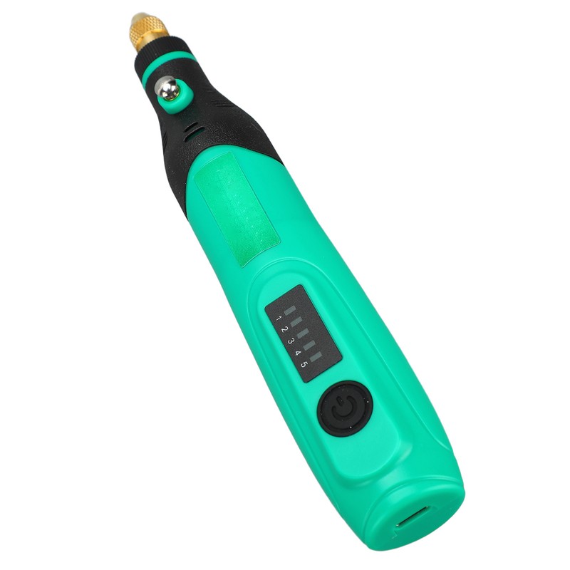 Electric Grinding Pen Rechargeable Cordless Grinder 5 Gears Speed Regulation