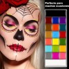 Kit De Maquillaje Pintura Pintacaritas Body Paint Acuarelas