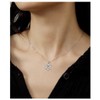 Rnivida 925 Sterling Silver Star of David Necklace, Silver Jewish