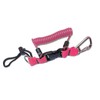 Riff Coiled Cable with Carabiner Hook (Pink)