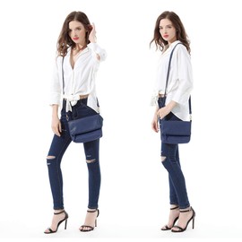 Gladdon Small Crossbody Bags for Women Cross Body Purse Shoulder Bag Blue1