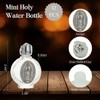 Our Lady of Guadalupe Embossed Holy Water Glass Bottles with