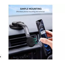 AUKEY Phone Holder for Car 360 Degrees, Phone Mount Magnetic