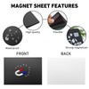 KKJCXY 80 Pcs Magnetic Sheets for Dies Storage Stamp and