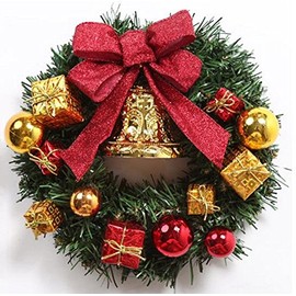LifeDesign. Cute Christmas Wreath Choose Your Color [32 cm] (No, 2)