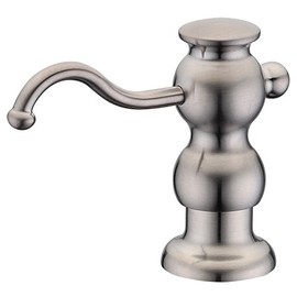 Whitehaus Collection WHSD031-BN Soap/Lotion Dispenser, Brushed Nickel