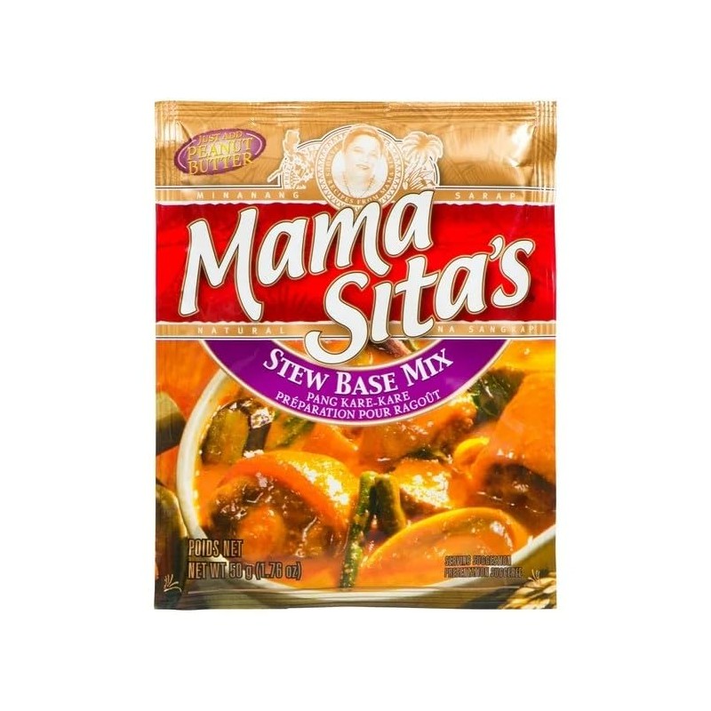 Mama Sita's Stew Base Mix Pang Kare-Kare 1.76oz (50g) 3