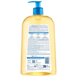 Bioderma Atoderm Shower Oil, Cleansing Oil For Face & Body, Nourishing Cleansing Oil For Dry to Atopic Sensitive Skin For Softer & Smooth Skin For Your Whole Family