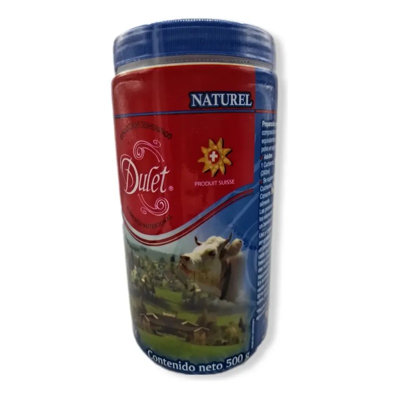 Dulet - Lactosuero Suizo Sabor Natural 500g - 500g -