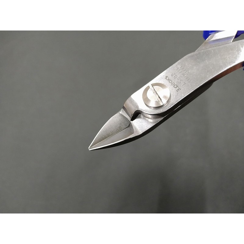 3.peaks LS-02 Long Stainless Steel Plastic Nippers 6.5 inches (165