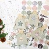 Papierdrachen Gift Set Advent Calendar Number Stickers Motif Style with