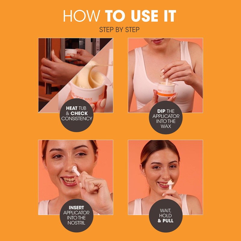 Nad's Nose Wax Kit for Men & Women - Waxing