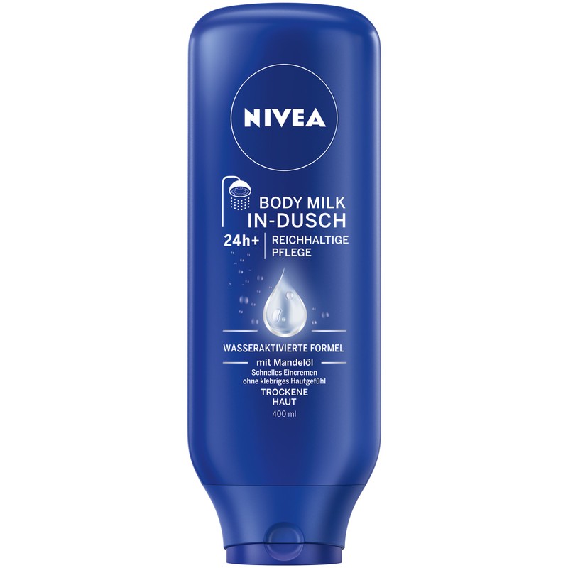 NIVEA Body Milk for Shower Use 400 ml Tube in