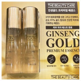 The Beauty Care Ginseng Gold Premium Essence 120MLX2 pack / 더뷰티케어 진생 골드 프리미엄 에센스 120MLX2입