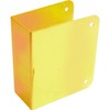 Prime-Line MP9490 Brass Blank Lock and Door Reinforcement Plate for