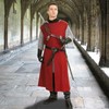 HDBHBH Medieval Sword Back Holster - Leather Shoulder Sheath for