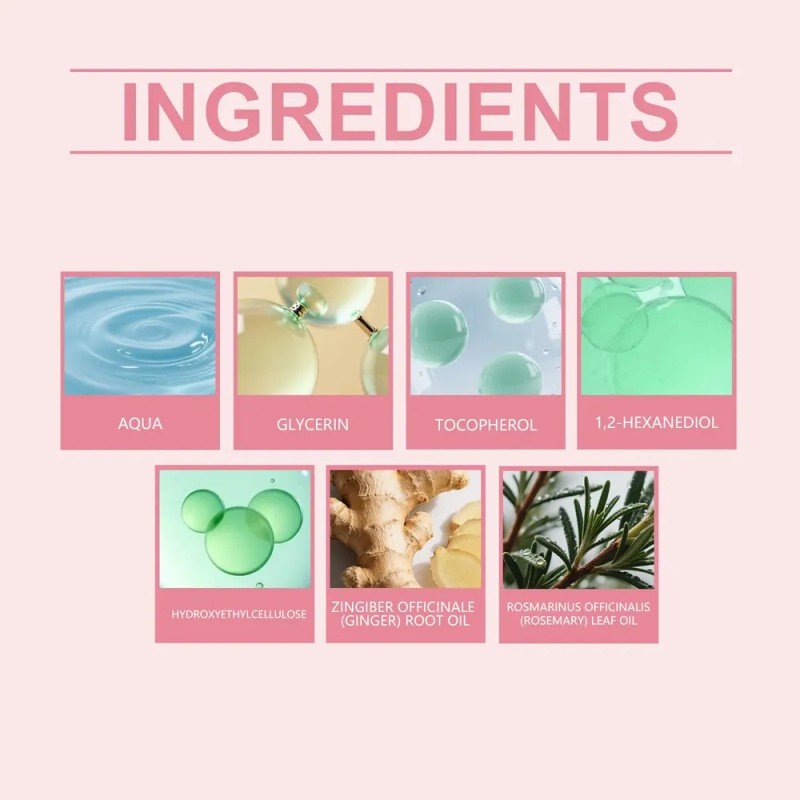Sérum Nutritivo Para El Cuidado Del Cabello Hoegoa, Fácil De