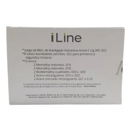 Iline Kit De Brackets Autoligado Cerámico Iline Borgatta