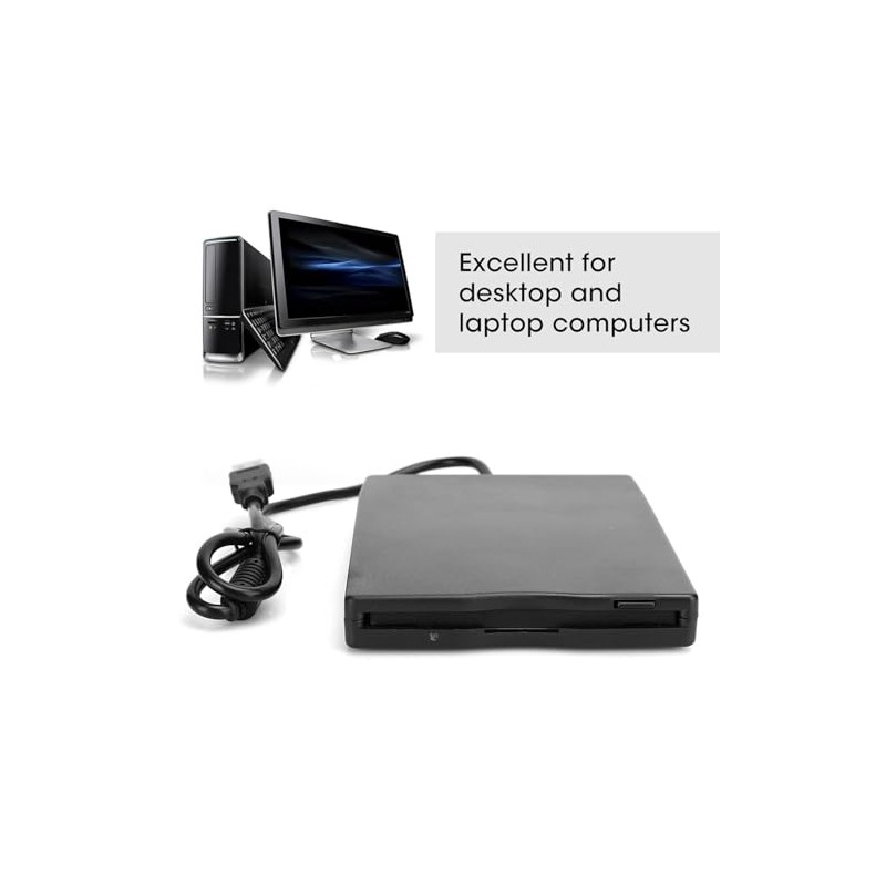 Lector de Tarjetas Externo USB 3.5" - Portátil y Alimentado
