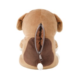 Libuhao 48261-37 Premium Nemu Nemu Animals Vicky Sitting Body Pillow, Small Size (Total Length: Approx. 7.1 inches (18 cm), Fluffy, Sticky