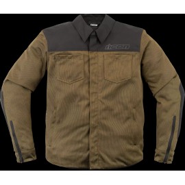 ICON Upstate Mesh CE Jacket - Green - Medium 2820-6230 2820-6230